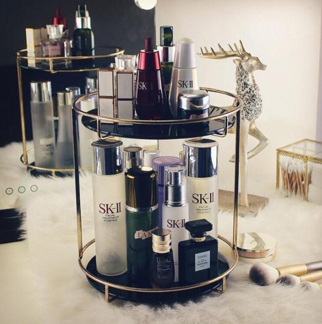 Double Layered Cosmetic Organizer